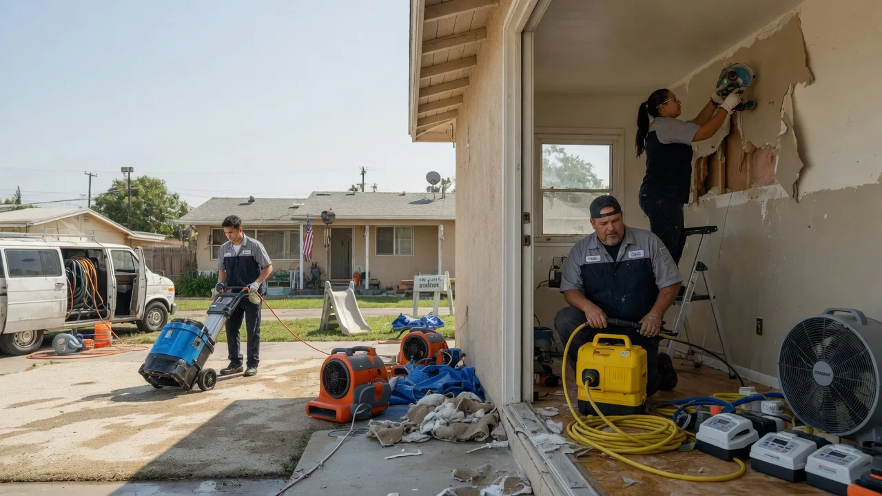 Water Damage Restoration in Flatwoods, LA near me